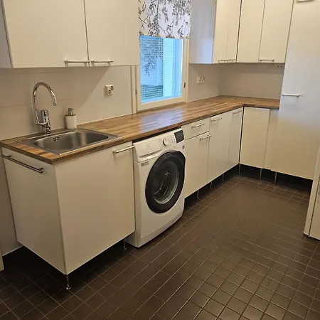 Apartamento Arctic Aurora In A Traditional Finnish *