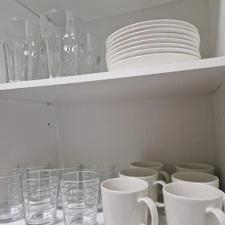 Arctic Aurora In A Traditional Finnish Apartamento